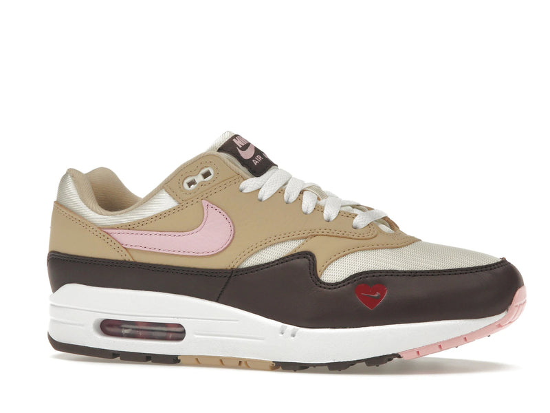 Nike Air Max 1 Valentines Day (2024) - Sail/Light Soft Pink/Coconut Milk/Varsity Red/Baroque Brown - FZ4346-200 - 02