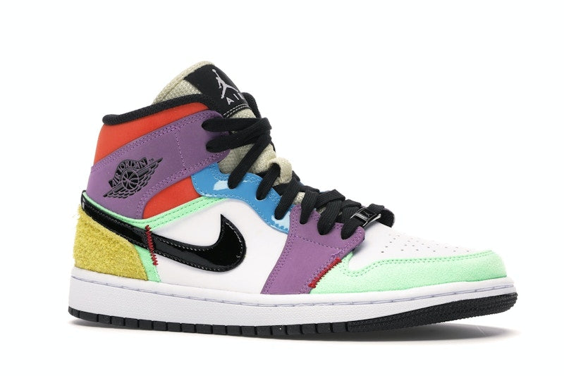Air Jordan 1 Mid SE Multi Color (W) - visning 2