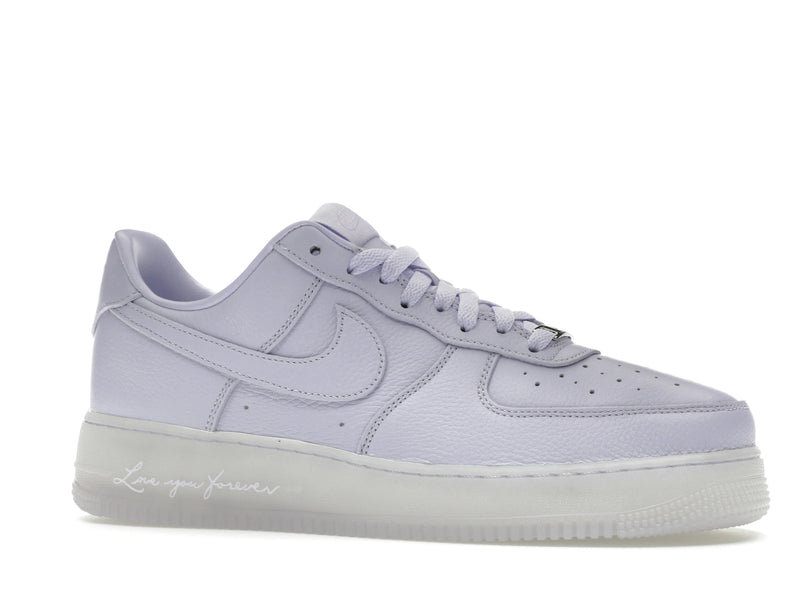 Nike Air Force 1 Low Drake Nocta Certified Lover Boy Palest Purple - Palest Purple/Cobalt Tint/Metallic Silver - CZ8065-500 - 02