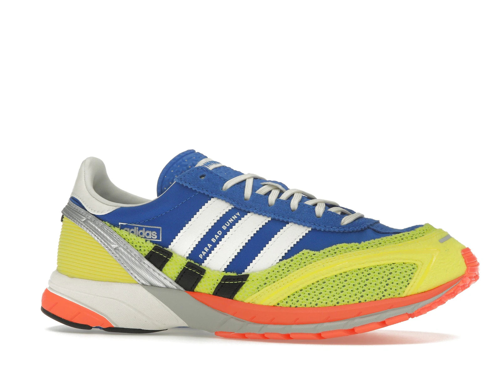 Adidas Adizero SL 72 Bad Bunny Blue - Blue/Core White/Shock Yellow - JQ8757 - 02