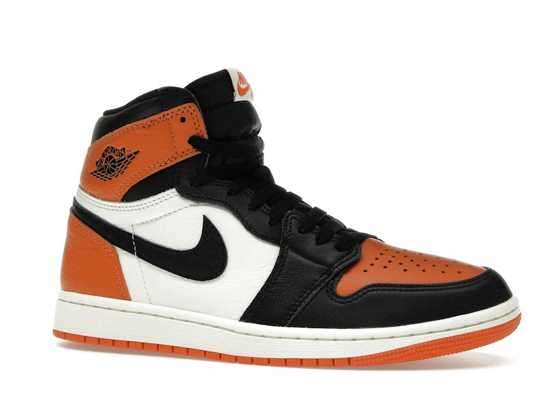 Air Jordan 1 Retro High OG Shattered Backboard (2025) - Black/Black-Sail-Starfish - DZ5485-008 - 02
