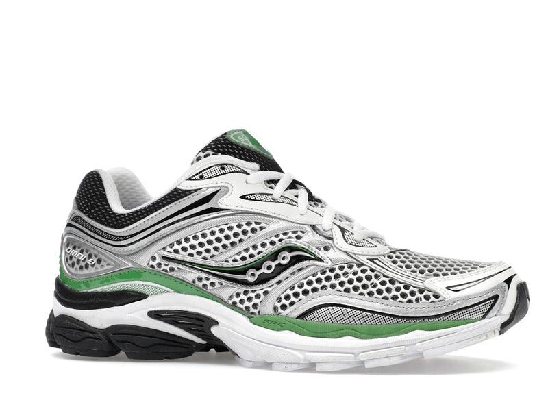 Saucony Progrid Omni 9 White Black Silver Green - Silver/Green - S70739-17 - 02