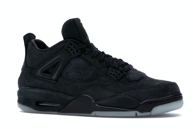 Air Jordan 4 Retro Kaws Black - Black/Black-Clear-Glow - 930155-001 - 02