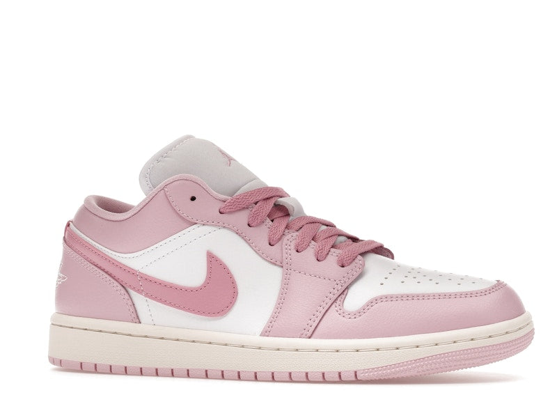 Jordan 1 Low Iced Carmine White (Women's) - vista 3