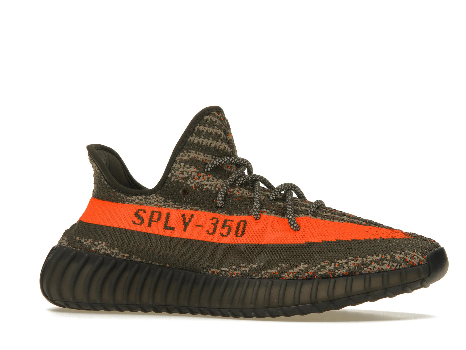 Adidas Yeezy 350 V2 Carbon Beluga - Carbon Beluga/Steeple Grey/Solar Red - HQ7045 - 02