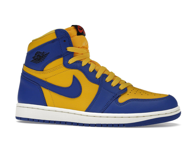 Air Jordan 1 Retro High OG Reverse Laney (W) - Varsity Maize/Game Royal/Sail/Black/Fire Red - FD2596-700 - 02