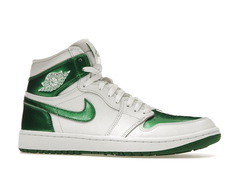 Air Jordan 1 Retro High Golf Metallic Green - White/Pine Green - DQ0660-130 - 02
