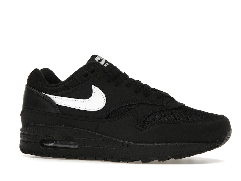 Nike Air Max 1 Black White Swoosh - Black/White/Black - FZ0628-010 - 02