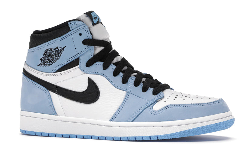 Air Jordan 1 Retro High White University Blue Black - White/University Blue-Black - 555088-134 - 02