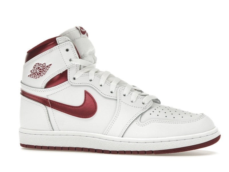Air Jordan 1 Retro High 85 OG Metallic Burgundy - White/Team Red/White - BQ4422-161 - 02
