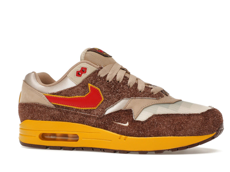 Nike Air Max 1 Swoosh Low Poly Big Head Origins - Light Chocolate/Hemp/Sand Drift/University Red - HV5776-200 - 02