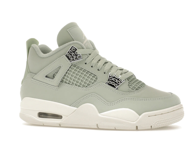 Air Jordan 4 Retro Seafoam Sail - Seafoam/Sail/Metallic Silver - HV0823-003 - 02
