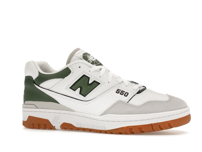 New Balance 550 White Nori - White/Nori/Brighton Grey - BB550ESB - 02
