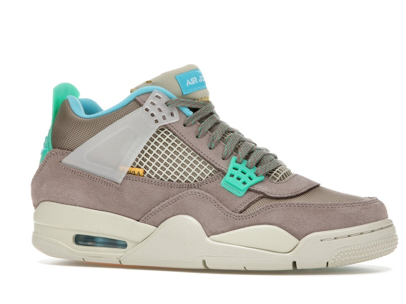 Air Jordan 4 Retro SP 30th Anniversary Union Taupe Haze - Taupe Haze/Blue Fury-Khaki-Roma Green - DJ5718-242 - 02