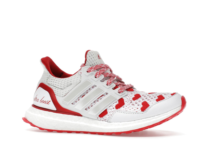 Adidas Ultra Boost 10 Valentines Day - Cloud White/Zero Metallic/Better Scarlet - JR5845 - 02