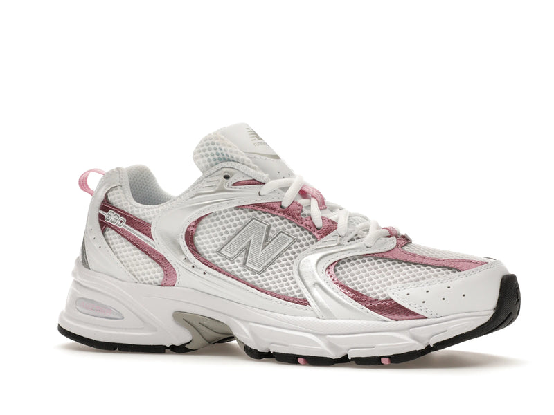 New Balance 530 White Pink Sugar - White/Pink Sugar/Silver Metallic - MR530PK - 02