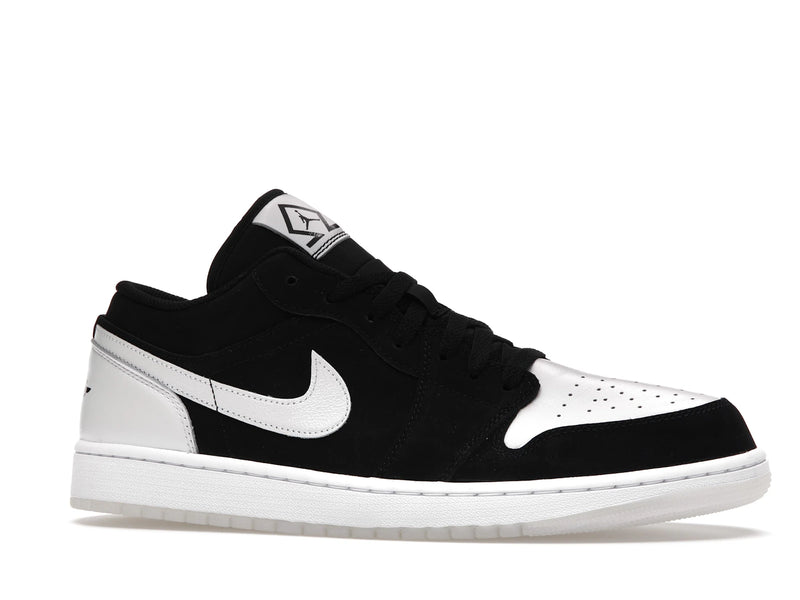 Air Jordan 1 Low Diamond Shorts - Black/Multi-Color/White/Black - DH6931-001 - 02