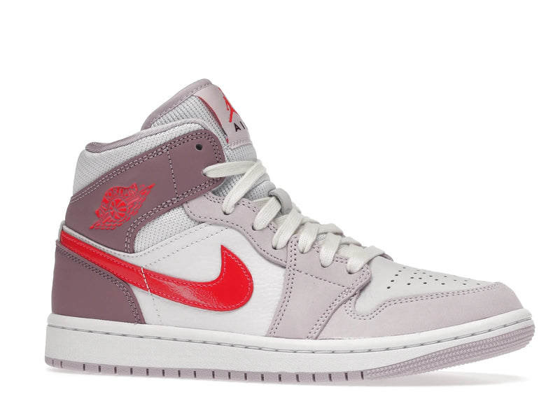 Air Jordan 1 Mid Valentines Day (2022) (W) - White/Pink-Crimson - DR0174-500 - 02