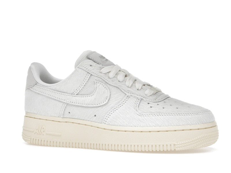 Nike Air Force 1 Low '07 Sail Pony Hair (Women's) - Sail/Muslin - II7398-100 - 02