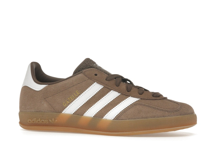 adidas Gazelle Indoor Earth Strata White Gold Metallic - Earth Strata/Cloud White/Gold Metallic - JQ0175 - 02