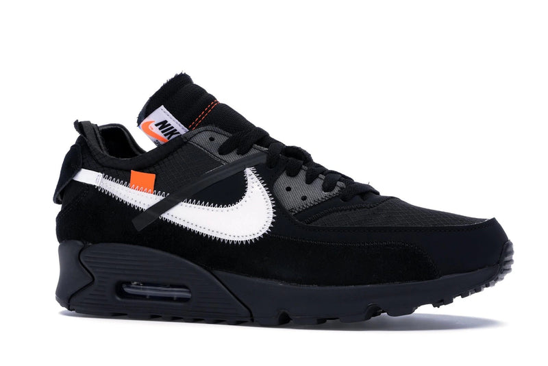 Nike Air Max 90 Off White Black - Black/Black-Cone-White - AA7293-001 - 02