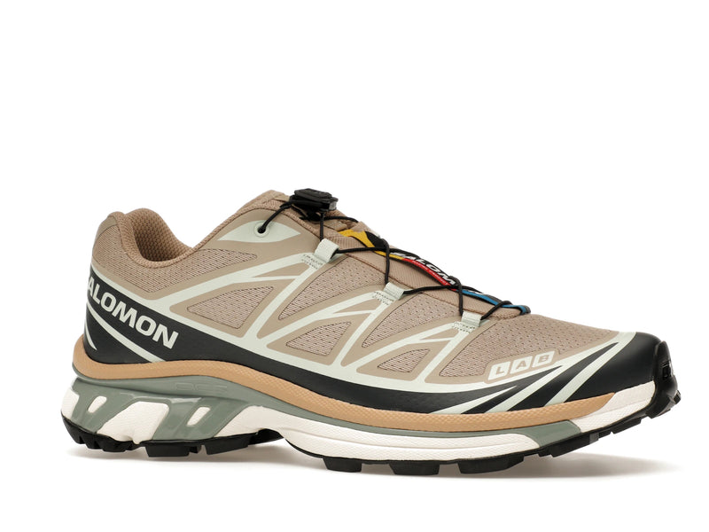 Salomon XT 6 Oxford Tan - Oxford Tan/Carbon/Clearly Aqua - L47737400 - 02