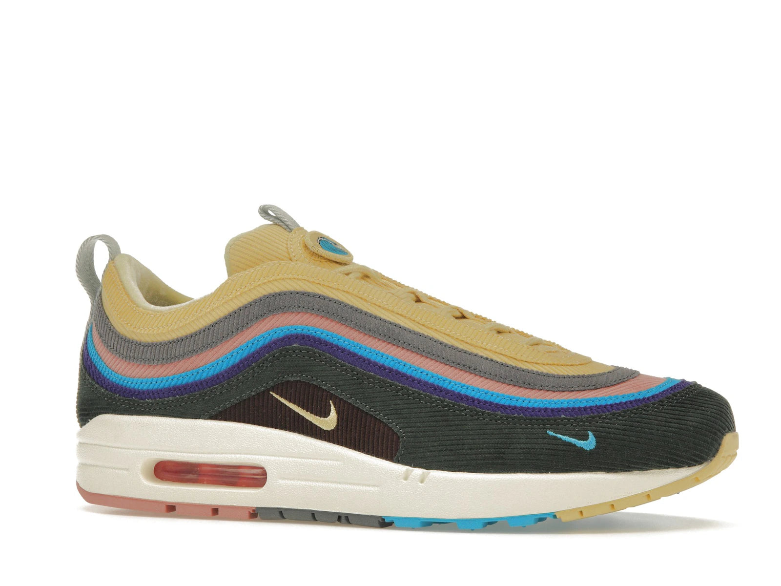 Nike Air Max 1 97 Sean Wotherspoon Na - Light Blue Fury/Lemon Wash - AJ4219-400 - 02