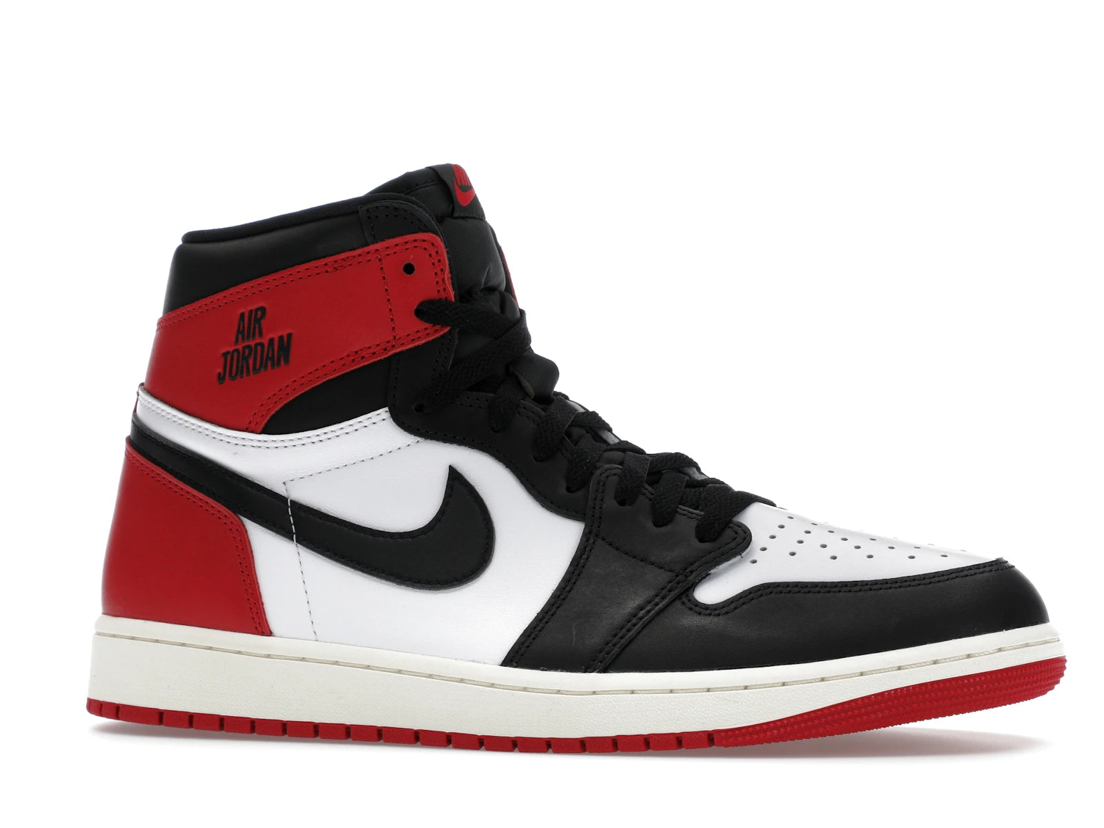 Air Jordan 1 Retro High OG Black Toe Reimagined - Black/Black/Varsity Red/White - DZ5485-106 - 02