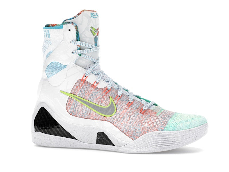 Nike Kobe 9 Elite Protro What The (2025) - White/Reflective Silver-Chlorine Blue-Black - FZ7335-101 - 02