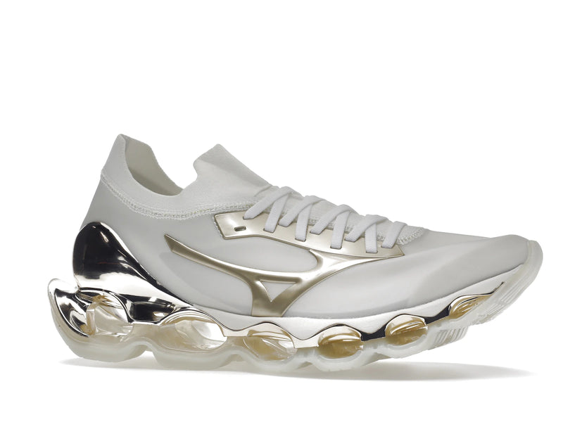 Mizuno Wave Prophecy Hajime Sorayama Champagne Gold - White/Champagne Gold - D1GA212504 - 02