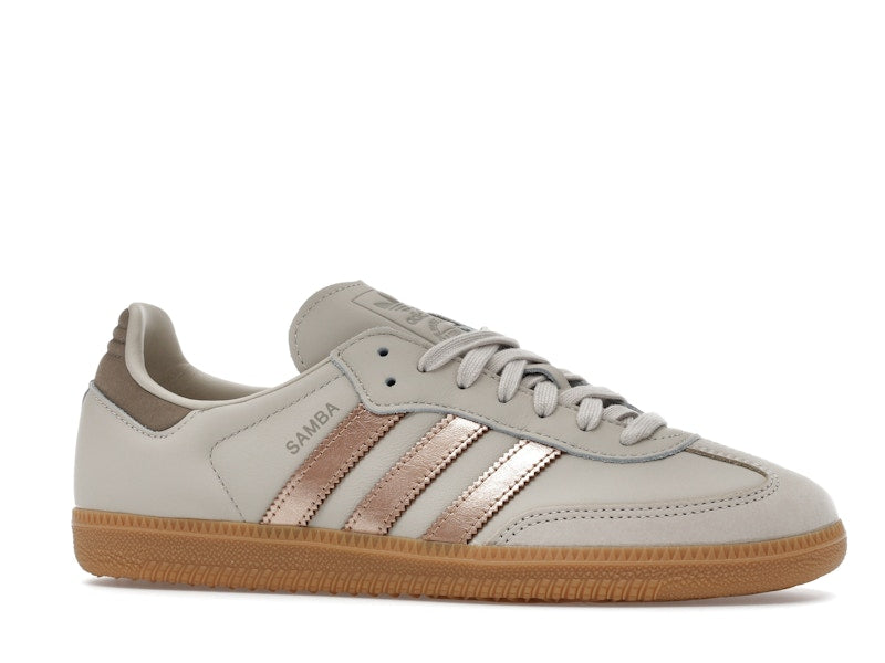 Adidas Samba OG Clear Brown Copper Metallic Putty Beige - Clear Brown/Copper Metallic/Putty Beige - JR7341 - 02