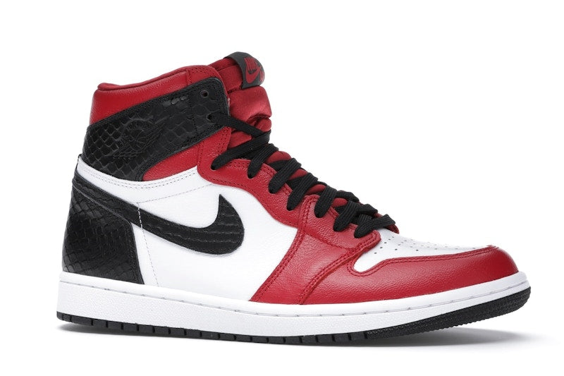 Air Jordan 1 Retro High Satin Snake Chicago (W) - Gym Red/White-Black - CD0461-601 - 02