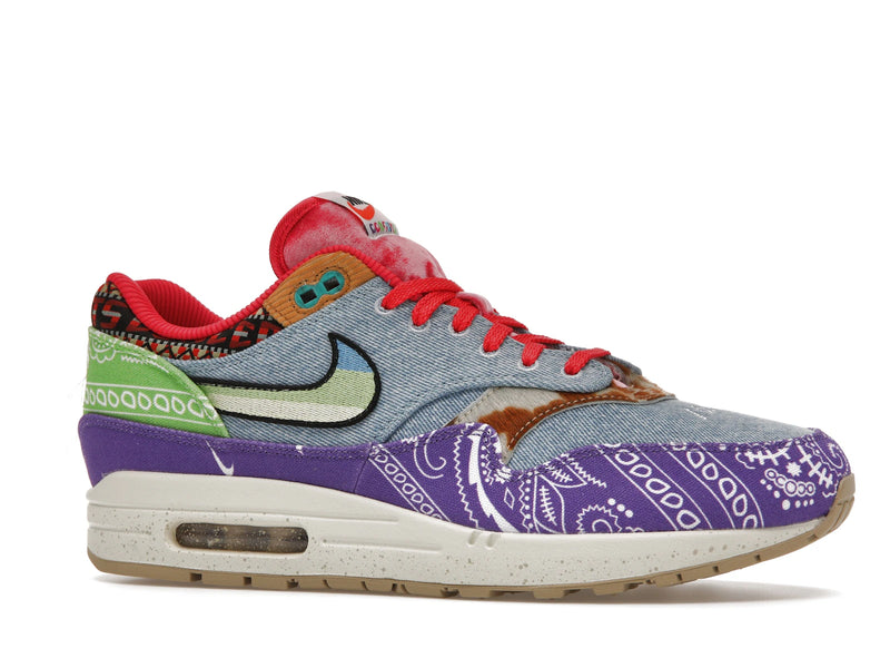 Nike Air Max 1 SP Concepts Denim Paisley - Wild Violet/Multi-Color-Sail - (Special Box) DN1803-500 - 02