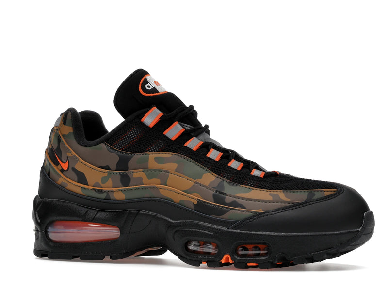 Nike Air Max 95 Safety Orange Camo - Black/Safety Orange/Metallic Silver/Golden Beige/Cargo Khaki - HQ1973-001 - 02