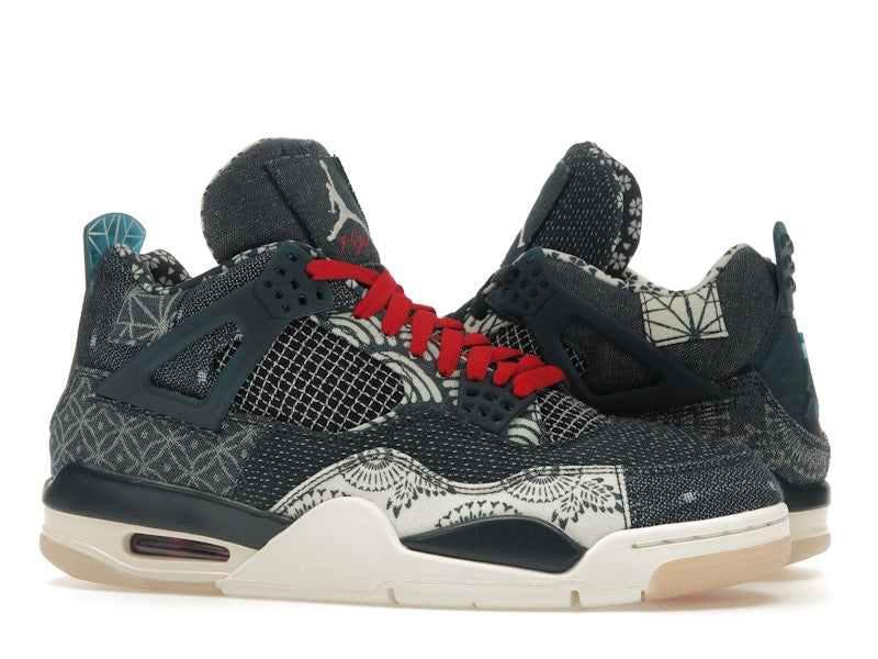 Air Jordan 4 Retro SE Deep Ocean - Deep Ocean/Sail-Cement Grey-Fire Red - CW0898-400 - 02