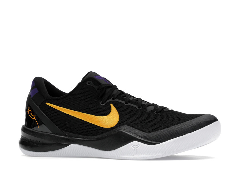 Nike Kobe 8 Protro Lakers Away - Black/University Gold-White-Court Purple - HF9550-001 - 02