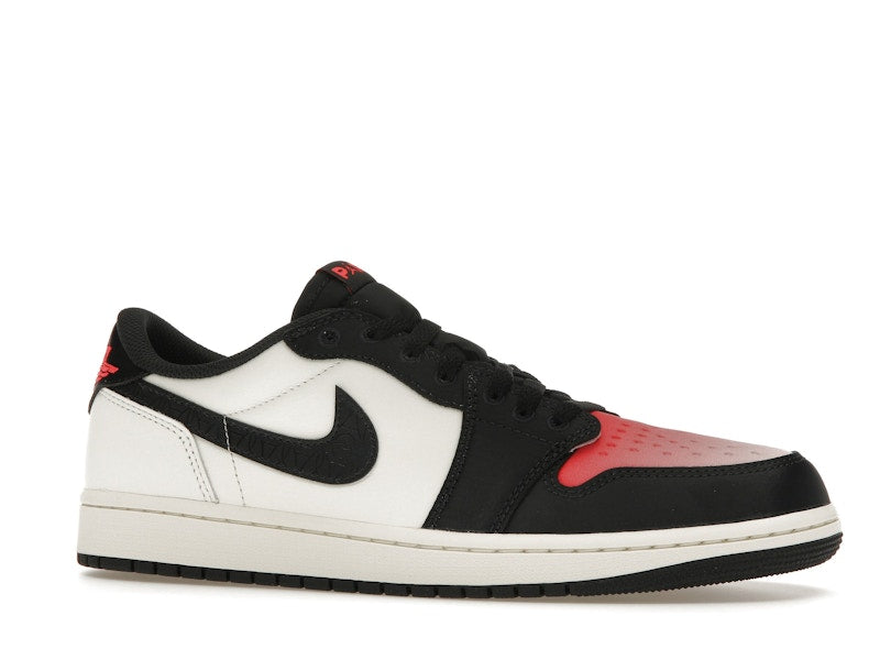 Air Jordan 1 Retro Low OG Psg Paris Saint Germain - Sail/Off Noir-Infrared 23-Pink Oxford - HF8828-100 - 02