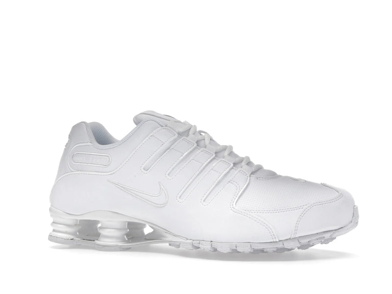 Nike Shox Nz Triple White - White/White - 378341-128 - 02