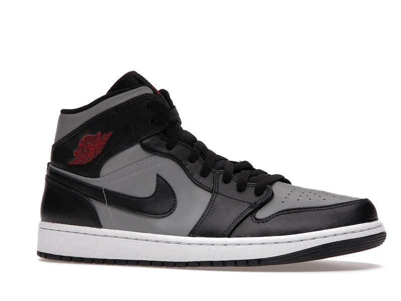 Air Jordan 1 Mid Shadow Red - Black/Gym Red-Particle Grey - 554724-096 - 02