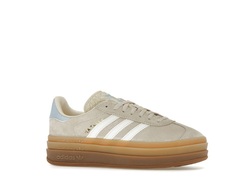 adidas Gazelle Bold Wonder White Clear Sky (Kids) - Wonder White/Cloud White/Clear Sky - JH5540 - 02