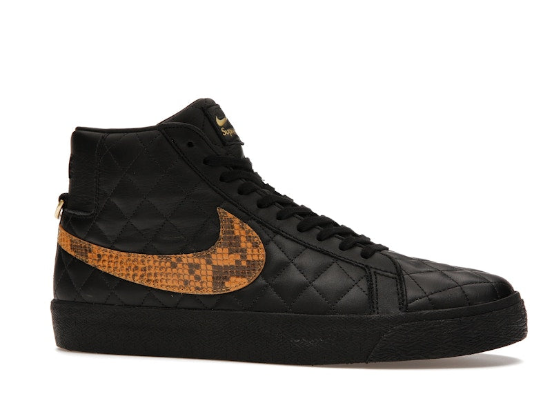Nike SB Blazer Mid QS Supreme Black - Black/Black - DV5078-001 - 02