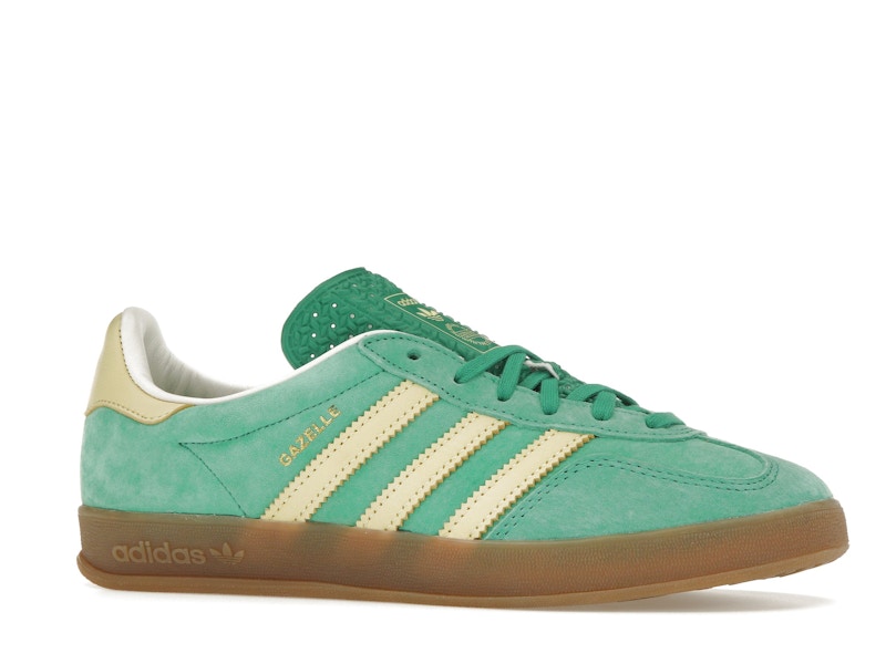 adidas Gazelle Indoor Semi Court Green - Semi Court Green/Almost Yellow/Gum - IH7500 - 02