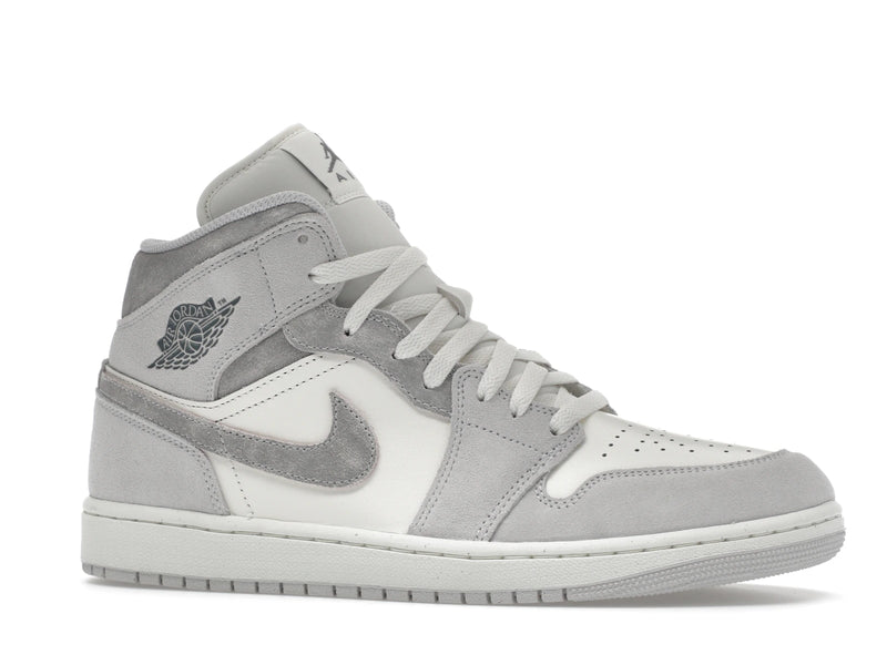 Air Jordan 1 Mid SE Neutral Grey Sail - Neutral Grey/Sail/Smoke Grey - FQ7720-002 - 02