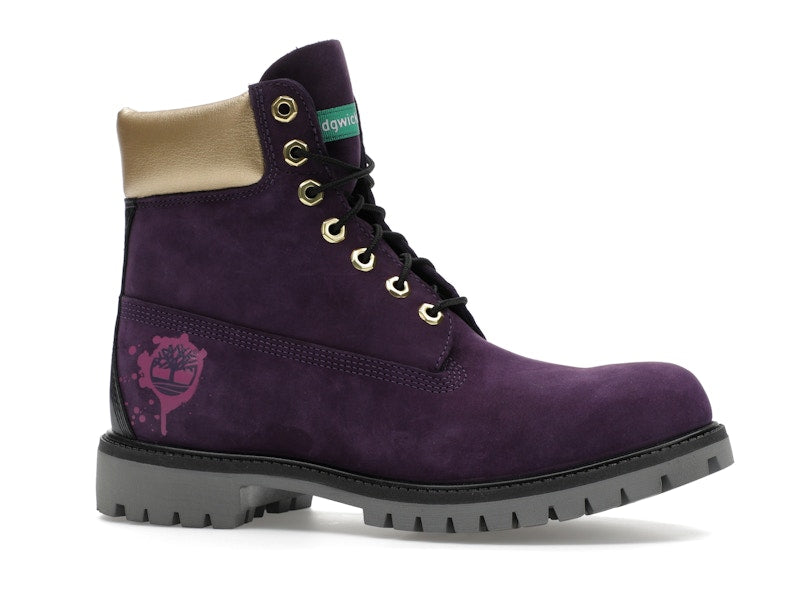 Timberland Hip Hop Royalty Boot Dark Purple Nubuck - vue 3