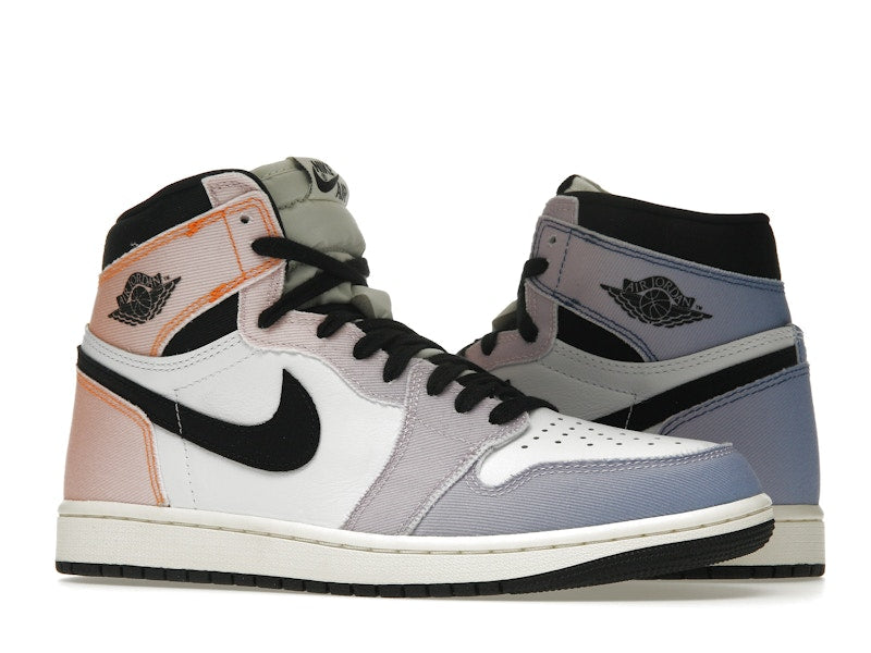 Air Jordan 1 Retro High OG Skyline - Vivid Orange/Black/Iced Lilac/True Blue/Sail - DX0054-805 - 02