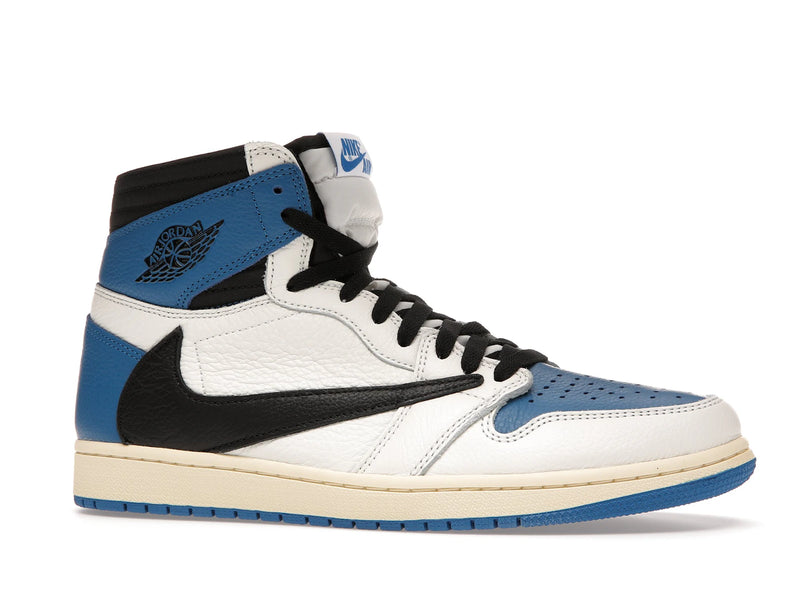 Air Jordan 1 High OG SP Fragment Design X Travis Scott - Sail/Black-Military Blue-Shy Pink - DH3227-105 - 02