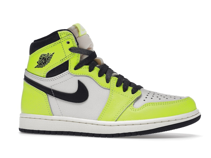 Air Jordan 1 Retro High OG Visionaire - Volt/Black/Sail - 555088-702 - 02