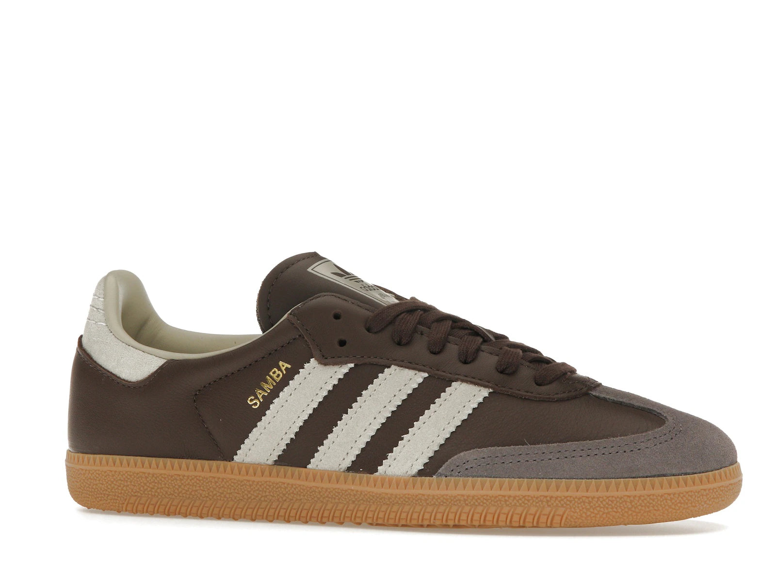 Adidas Samba OG Brown Putty Grey - Brown/Putty Grey/Gold Metallic - ID1481 - 02