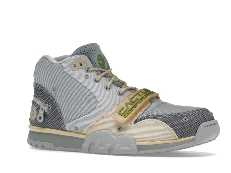Nike Air Trainer 1 SP Travis Scott Grey Haze - Grey Haze/Olive Aura-Canvas - DR7515-001 - 03