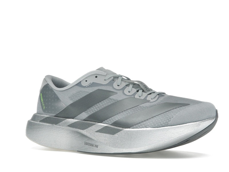 adidas Adizero Evo SL Silver Metallic Lucid Red - vue 4